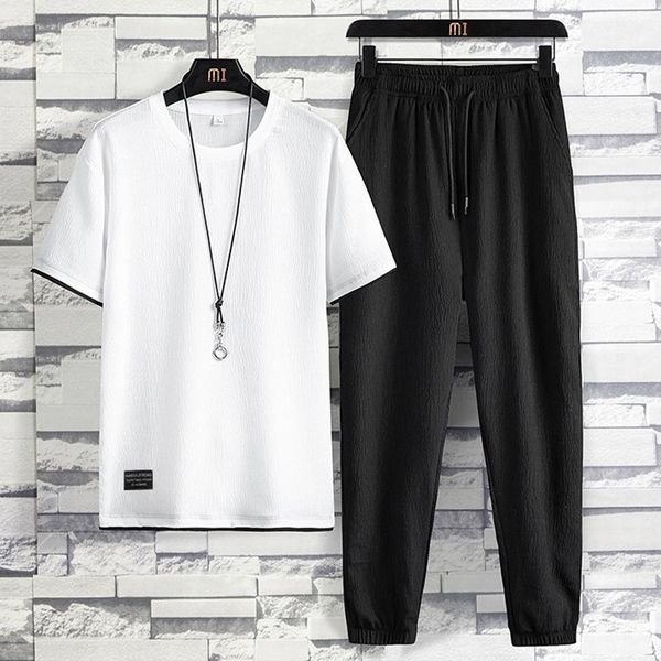 men's tracksuits summer men tracksuit casual harajuku sets ice silk t-shirtshorts two pieces men's jogger sports suit breathable c, Gray
men's tracksuits summer men tracksuit casual harajuku sets ice silk t-shirtshorts two pieces men's jogger sports suit breathable c, Gray