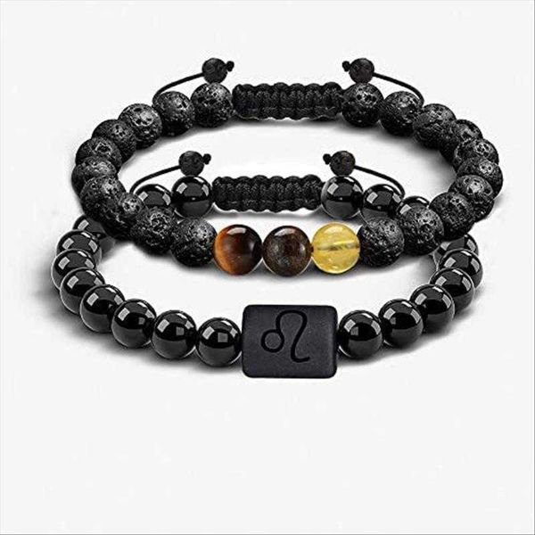 natural stone bracelets essential oil aromatherapy volcanic rock beads woven love bracelet mens twelve constellation set, Golden;silver
natural stone bracelets essential oil aromatherapy volcanic rock beads woven love bracelet mens twelve constellation set, Golden;silver