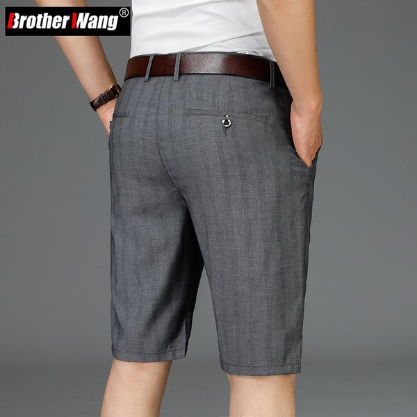 men s shorts summer striped jacquard casual business fashion straight fit stretch short pants male brand clothes 230511, White;black
men s shorts summer striped jacquard casual business fashion straight fit stretch short pants male brand clothes 230511, White;black