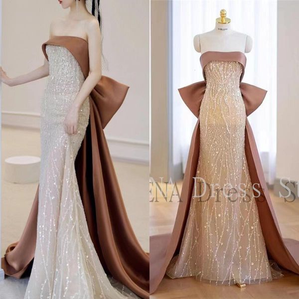 party dresses 14482iena elegant gold luxurious exquisite strapless sequin back bow prom gown formal evening dress engagement 100 real pictur, White;black
party dresses 14482iena elegant gold luxurious exquisite strapless sequin back bow prom gown formal evening dress engagement 100 real pictur, White;black