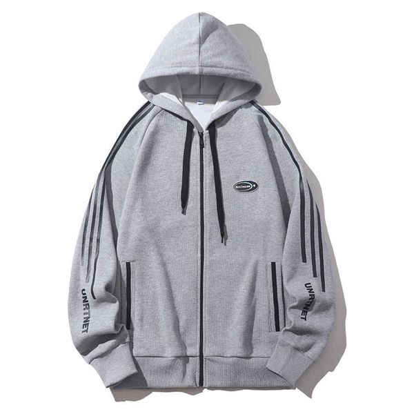 hooded sweater for men's spring and autumn new casual cardigan american ins trendy brand sports jacket{category}{category}, Black
hooded sweater for men's spring and autumn new casual cardigan american ins trendy brand sports jacket{category}{category}, Black