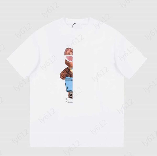 summer white mens designer t shirts trendy cartoon bear three-dimensional printing pattern design pure cotton fabric round neck t-shirt male, White;black
summer white mens designer t shirts trendy cartoon bear three-dimensional printing pattern design pure cotton fabric round neck t-shirt male, White;black