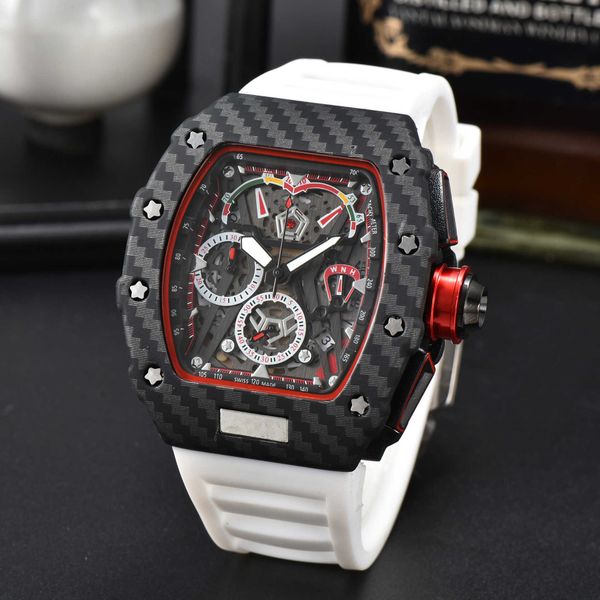 super mechanical chronograph wrist watches rm50-03 new hollow men's personalized waterproof glow designer amazing 3p, Slivery;brown
super mechanical chronograph wrist watches rm50-03 new hollow men's personalized waterproof glow designer amazing 3p, Slivery;brown