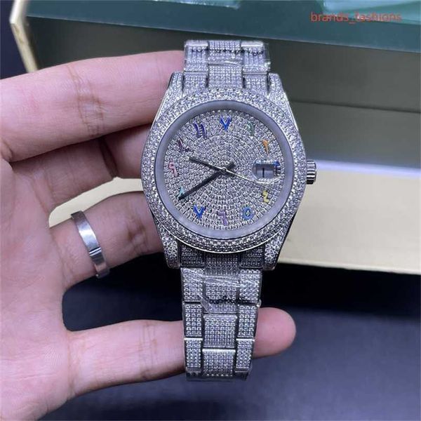 designer mechanical watch r olexs full of diamond ice men's silver stainless steel color arabic scale hip-hop rap style mechanical
designer mechanical watch r olexs full of diamond ice men's silver stainless steel color arabic scale hip-hop rap style mechanical