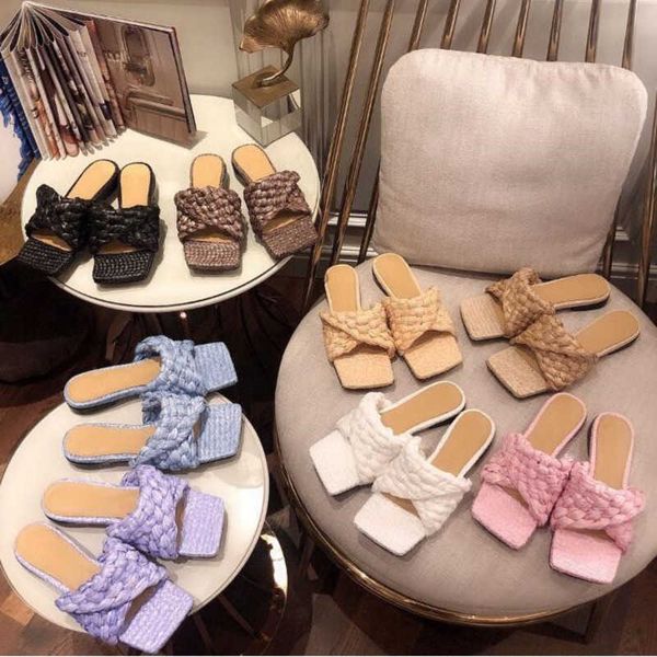 ladies luxury designer women leather size sandal with 2023 fashion sandals slipper woman summer flat shoes woven, Black
ladies luxury designer women leather size sandal with 2023 fashion sandals slipper woman summer flat shoes woven, Black