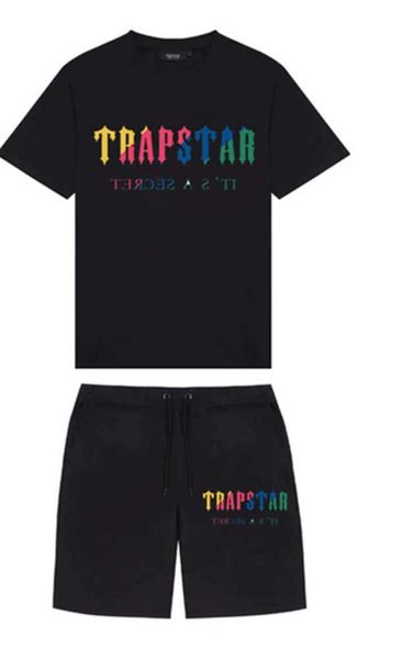 summer new trapstar london shooter short-sleeved t shirt suit chenille decoding black ice flavor 2.0 men's round neck t-shirt shorts99, Gray
summer new trapstar london shooter short-sleeved t shirt suit chenille decoding black ice flavor 2.0 men's round neck t-shirt shorts99, Gray