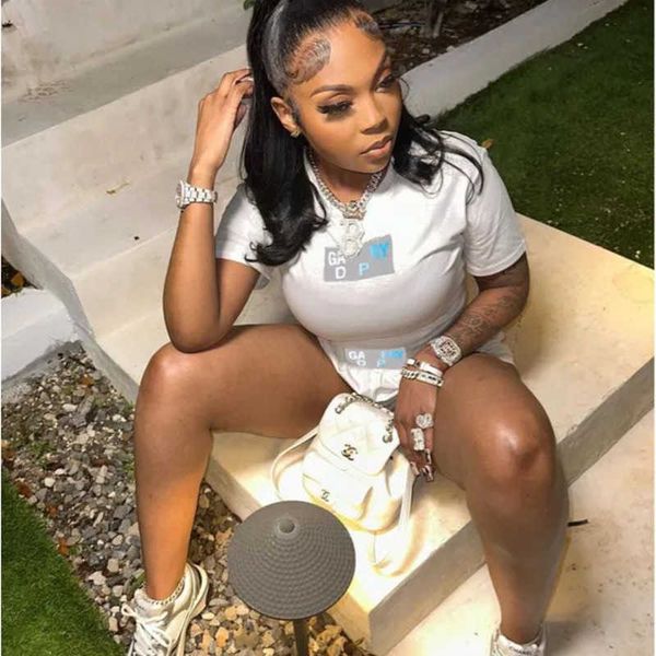 summer fashion women fashion designer tracksuits slim breathable short sleeve tshirt casual shorts 2 piece american hip hop sports suit, Gray
summer fashion women fashion designer tracksuits slim breathable short sleeve tshirt casual shorts 2 piece american hip hop sports suit, Gray