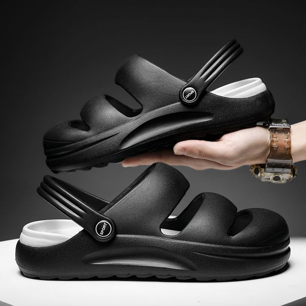 sandals summer men shoes home casual slipon flat couple outdoor fashion soft women slippers nonslip 230510, Black
sandals summer men shoes home casual slipon flat couple outdoor fashion soft women slippers nonslip 230510, Black