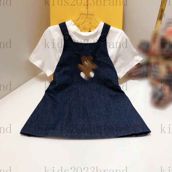 girls designer dresses sets white t shirts with jeans vest dress two pieces sets embroidery denim suspender skirt brand children summer skir
girls designer dresses sets white t shirts with jeans vest dress two pieces sets embroidery denim suspender skirt brand children summer skir