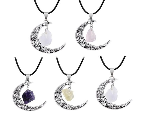 natural crystal stone necklaces starry sky moon gemstone pendant necklace sweater decoration fashion jewelry with chain6244617, Silver
natural crystal stone necklaces starry sky moon gemstone pendant necklace sweater decoration fashion jewelry with chain6244617, Silver