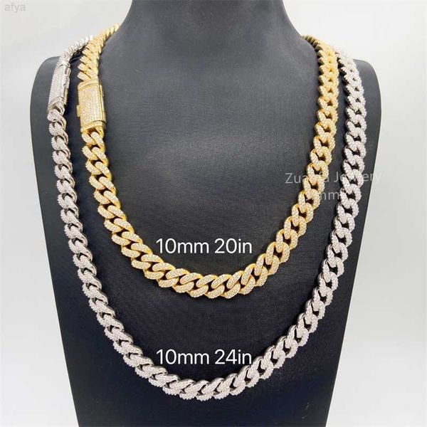 10mm width sterling silver 925 lab diamonds mens cuban necklace iced out hip hop moissanite link
10mm width sterling silver 925 lab diamonds mens cuban necklace iced out hip hop moissanite link