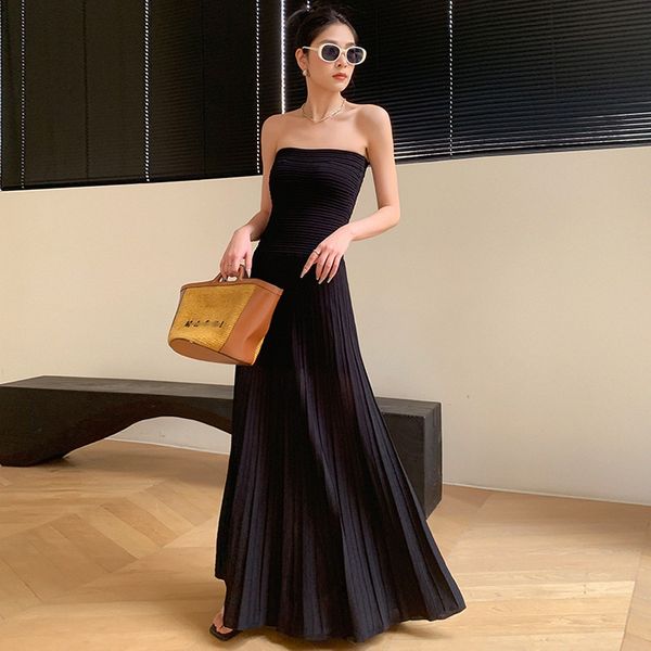 428 l 2023 runway dress spring summer dress brand same style empire strapless crew neck sleeveless black beads womens dress fashion yl
428 l 2023 runway dress spring summer dress brand same style empire strapless crew neck sleeveless black beads womens dress fashion yl