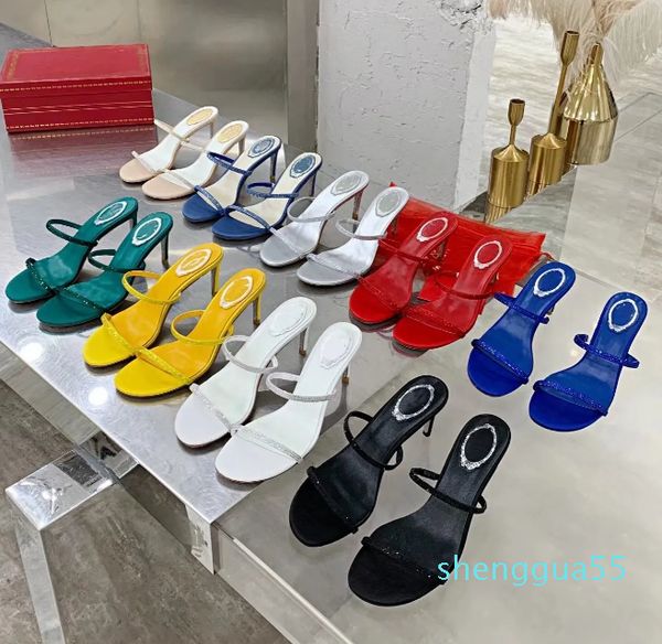 sandals designers 100% leather new heeles sandal summer crystal womens wedding dress shoes heels party slides slippers with box, Black
sandals designers 100% leather new heeles sandal summer crystal womens wedding dress shoes heels party slides slippers with box, Black