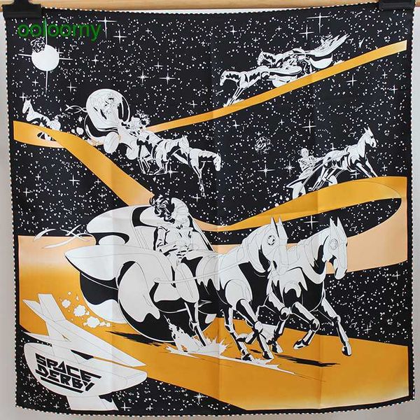 hemres designer scarves new space racing 90 twill handmade curled silk for women's spring and summer versatile scarf, Blue;gray
hemres designer scarves new space racing 90 twill handmade curled silk for women's spring and summer versatile scarf, Blue;gray