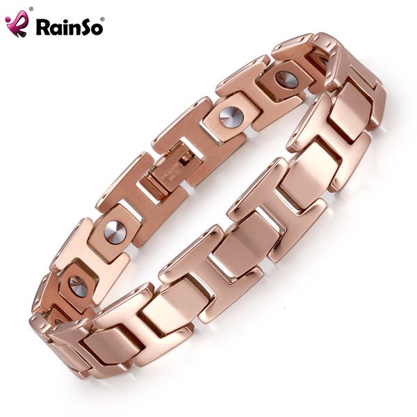 chain rainso 99999% pure germanium korea bracelet for women stainless steel health magnetic bio energy lover jewelry 230511, Black
chain rainso 99999% pure germanium korea bracelet for women stainless steel health magnetic bio energy lover jewelry 230511, Black