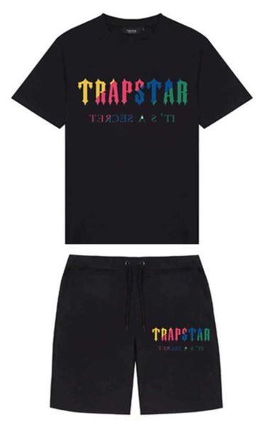 summer new trapstar london shooter short-sleeved t shirt suit chenille decoding black ice flavor 2.0 men's round neck t-shirt shorts66, Gray
summer new trapstar london shooter short-sleeved t shirt suit chenille decoding black ice flavor 2.0 men's round neck t-shirt shorts66, Gray