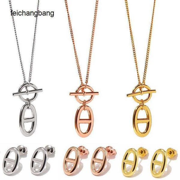 luxury h ermes designer necklace stainless steel coffee bean pig nose japanese character pendant necklace earring set titanium 18k gold coll, Black
luxury h ermes designer necklace stainless steel coffee bean pig nose japanese character pendant necklace earring set titanium 18k gold coll, Black