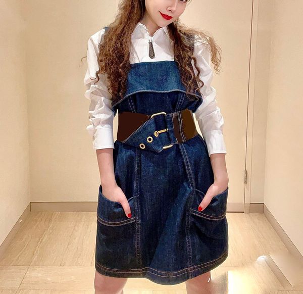 womens dress spring/summer slash neck tank work style design denim dress, Black;gray
womens dress spring/summer slash neck tank work style design denim dress, Black;gray