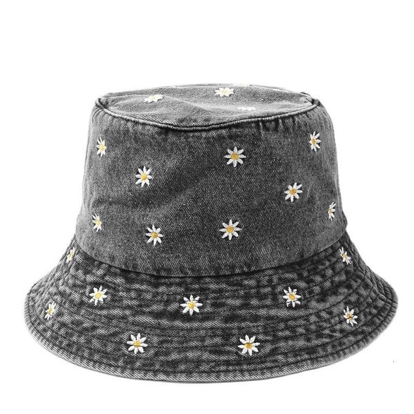stingy brim hats spring denim cartoon flower embroidery bucket hat fisherman hat outdoor travel sun cap for girl and women 158 230511, Blue;gray
stingy brim hats spring denim cartoon flower embroidery bucket hat fisherman hat outdoor travel sun cap for girl and women 158 230511, Blue;gray