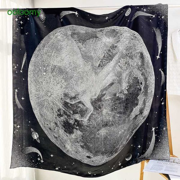 hemres designer scarves starry sky moon new women's spring and autumn versatile 100% silk fashion double sided scarf, Blue;gray
hemres designer scarves starry sky moon new women's spring and autumn versatile 100% silk fashion double sided scarf, Blue;gray