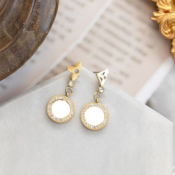 designer earring needle earrings exquisite zircon women men 18k gold square circular lucky clover with zirconium earrings titanium steel tha, Golden;silver
designer earring needle earrings exquisite zircon women men 18k gold square circular lucky clover with zirconium earrings titanium steel tha, Golden;silver