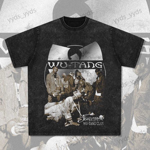 men's t-shirts bc hip hop band wu tang printed street short sleeve washed old t230511, White;black
men's t-shirts bc hip hop band wu tang printed street short sleeve washed old t230511, White;black