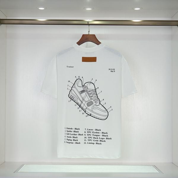 2023mens designer t shirt round neck t-shirt quality short-sleeved fashion men and women short t-shirt couple models 100% cotton luxury men, White;black
2023mens designer t shirt round neck t-shirt quality short-sleeved fashion men and women short t-shirt couple models 100% cotton luxury men, White;black
