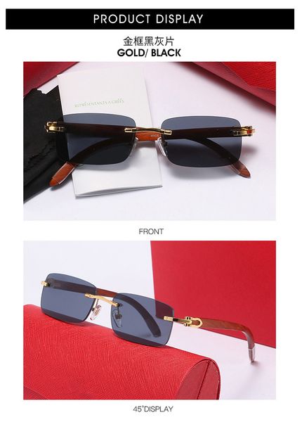 designer sunglasses men mens sunglasses for women glasses frameless original wooden leg sunglass polarized goggle fashion outdoor beach sun, White;black
designer sunglasses men mens sunglasses for women glasses frameless original wooden leg sunglass polarized goggle fashion outdoor beach sun, White;black