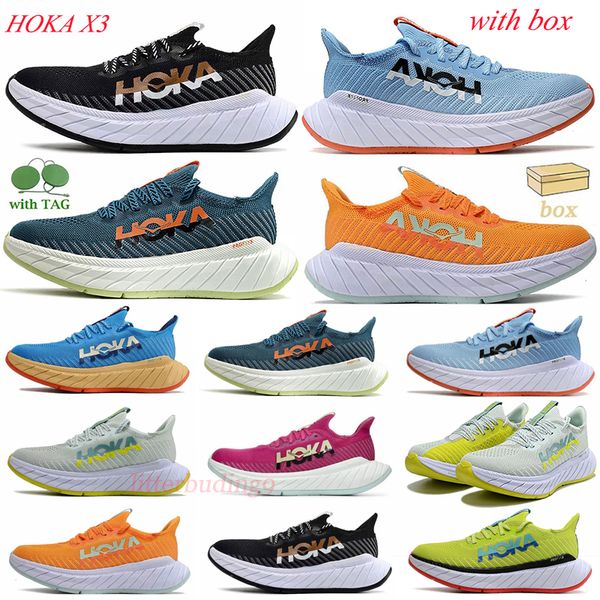 fashion hoka one one clifton running shoes carbon athletic shoe shock absorbing road men women sneakers hoka x3 yxd with box size 36-45
fashion hoka one one clifton running shoes carbon athletic shoe shock absorbing road men women sneakers hoka x3 yxd with box size 36-45