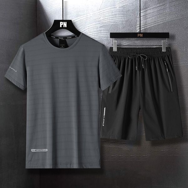 men's tracksuits tracksuit men shorts set athletic sports wear clothing quick dry 2 piece sets men running suits sweatsuit 230511, Gray
men's tracksuits tracksuit men shorts set athletic sports wear clothing quick dry 2 piece sets men running suits sweatsuit 230511, Gray