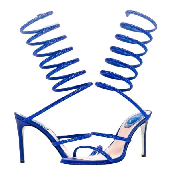 rene caovilla cleo stiletto heels sandals luxurys designers crystal-embellished wraparound sandal heel women shoes dress shoe summer ladies, Black 
rene caovilla cleo stiletto heels sandals luxurys designers crystal-embellished wraparound sandal heel women shoes dress shoe summer ladies, Black