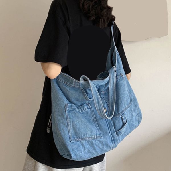 evening bags denim shoulder bags for female casual jeans bags designer female luxury handbags denim shopping bag blue 230511
evening bags denim shoulder bags for female casual jeans bags designer female luxury handbags denim shopping bag blue 230511