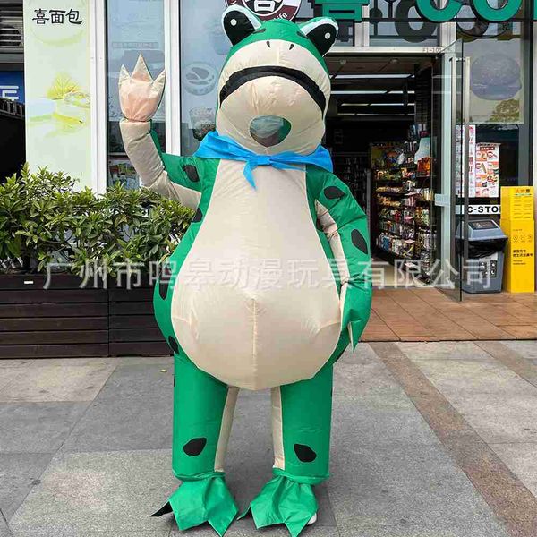 tiktok frog inflatable clothes annual meeting show funny walking doll performance clothes halloween role playing clothes mascot 552, Red;yellow
tiktok frog inflatable clothes annual meeting show funny walking doll performance clothes halloween role playing clothes mascot 552, Red;yellow