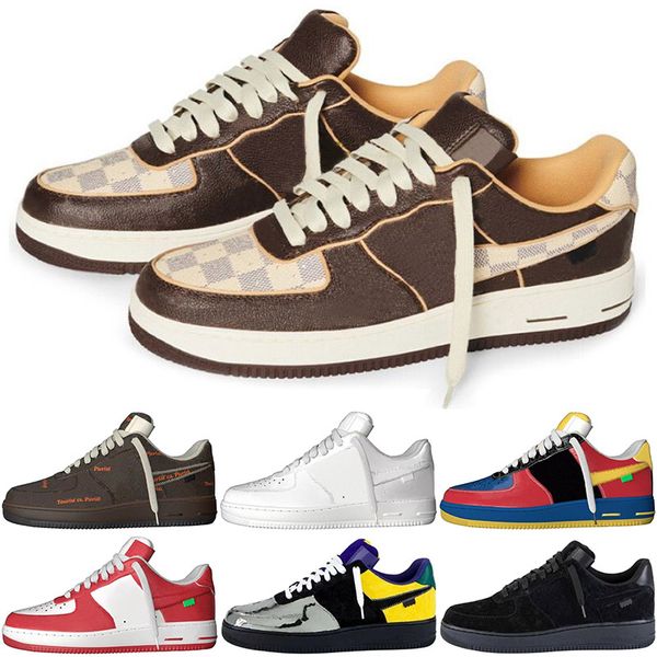 2023 designer 1 running shoes men low skateboard shoes one 1 knit euro airs high women all white black red wheat color outdoor walking train
2023 designer 1 running shoes men low skateboard shoes one 1 knit euro airs high women all white black red wheat color outdoor walking train