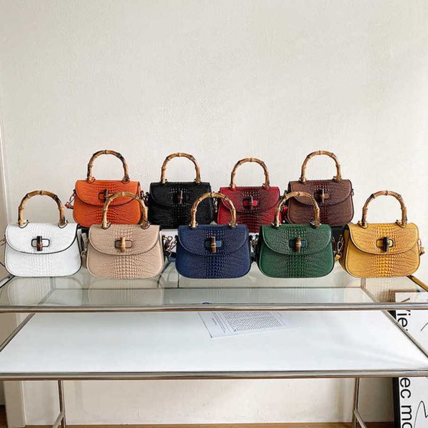 27% off 2023 fashion handbag summer crocodile bamboo high grade small bun women's leather handheld straddle saddle bag
27% off 2023 fashion handbag summer crocodile bamboo high grade small bun women's leather handheld straddle saddle bag