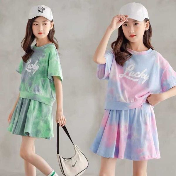 clothing sets 2pcs tie dye summer big kids baby tall girls clothes t-shirt+skirt for 10 11 12 13 14 15 16 years old 150cm 160cm height aa23, White
clothing sets 2pcs tie dye summer big kids baby tall girls clothes t-shirt+skirt for 10 11 12 13 14 15 16 years old 150cm 160cm height aa23, White