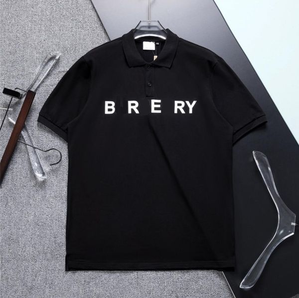 fashion men's polos summer short sleeves slim-fit letter embroidery luxury polo shirts casual breathable 100% cotton tees for mens, White;black
fashion men's polos summer short sleeves slim-fit letter embroidery luxury polo shirts casual breathable 100% cotton tees for mens, White;black