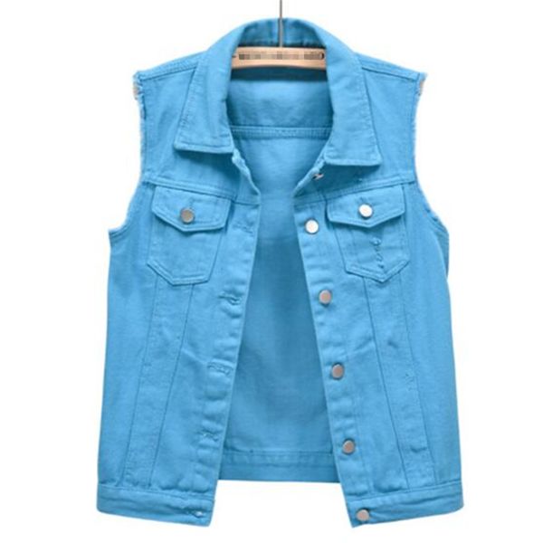 women's vests sleeveless female jacket blue pink ladies cowboy women denim vests waistcoat pocket short jeans outerwear 230511, Black;white
women's vests sleeveless female jacket blue pink ladies cowboy women denim vests waistcoat pocket short jeans outerwear 230511, Black;white