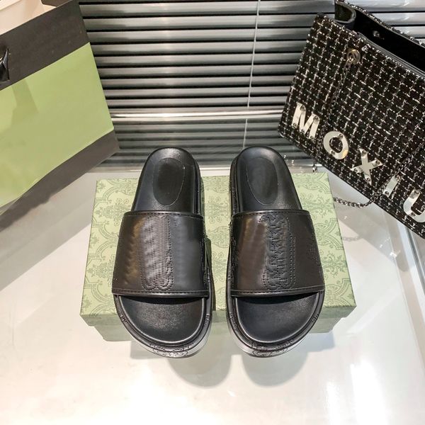 2023 new designer women thick sole sandals canvas platform slippers real leather beige brick red colors beach slides slipper outdoor classic, Black
2023 new designer women thick sole sandals canvas platform slippers real leather beige brick red colors beach slides slipper outdoor classic, Black
