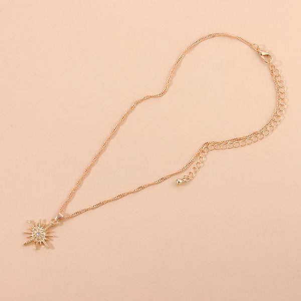 luxury designer 2 color designer necklaces for women new sun shape necklace ladies star clavicle chain jewelry fashion exaggerated trend eye, Silver
luxury designer 2 color designer necklaces for women new sun shape necklace ladies star clavicle chain jewelry fashion exaggerated trend eye, Silver