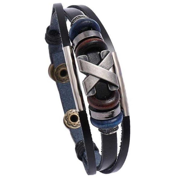 jewelry fashion trend beaded strands leather bracelet accessories adjustable personalized, Black
jewelry fashion trend beaded strands leather bracelet accessories adjustable personalized, Black