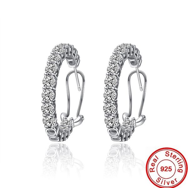 charm 4mm moissanite diamond hoop earring 100% real 925 sterling silver party wedding earrings for women bridal promise jewelry
charm 4mm moissanite diamond hoop earring 100% real 925 sterling silver party wedding earrings for women bridal promise jewelry
