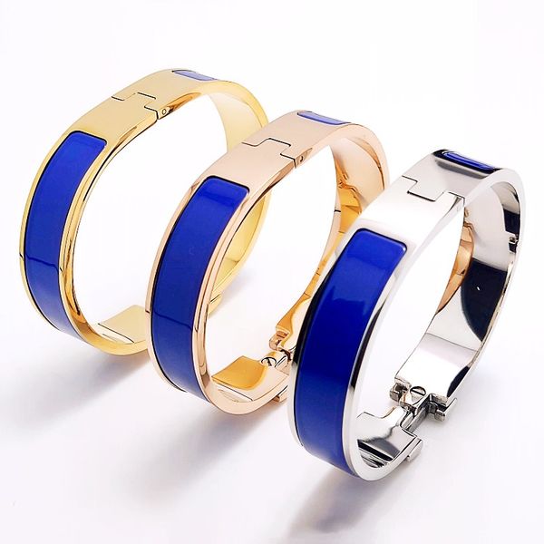 bracelet h bracelet fashion jewelry enamel stainless steel bracelet specially designed for women silver gold diagonal buckle bracelet, Golden;silver
bracelet h bracelet fashion jewelry enamel stainless steel bracelet specially designed for women silver gold diagonal buckle bracelet, Golden;silver