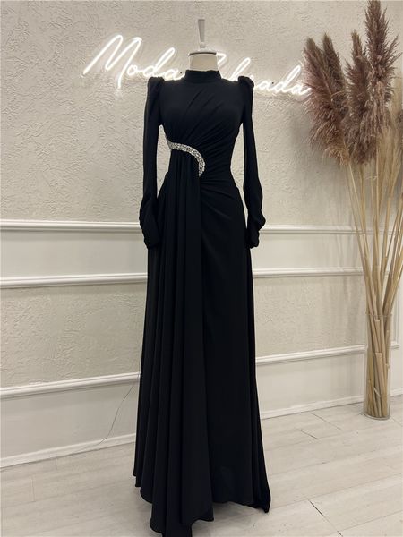 party dresses chiffon beaded muslim evening long sleeve islamic hijab formal gowns high neck arabic kaftan robes de 230510, White;black
party dresses chiffon beaded muslim evening long sleeve islamic hijab formal gowns high neck arabic kaftan robes de 230510, White;black