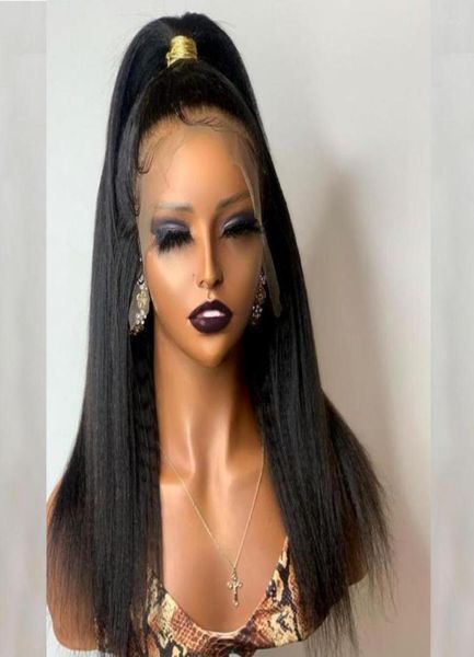 26inch 180density long silky straight synthetic lace front for women with baby hair heat resistant fiber daily3409596, Black;brown
26inch 180density long silky straight synthetic lace front for women with baby hair heat resistant fiber daily3409596, Black;brown