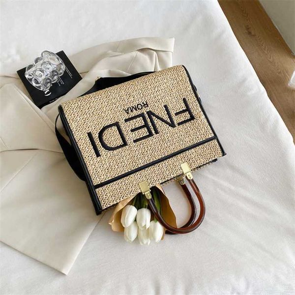 32% 2023 handbag new fashion trend letter tote large capacity advanced grass weaving one shoulder crossbody women's bag
32% 2023 handbag new fashion trend letter tote large capacity advanced grass weaving one shoulder crossbody women's bag