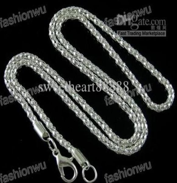 2017 sell 120pcslot str 24mm silver plated corn chain necklace necklaces pendants chains2484073
2017 sell 120pcslot str 24mm silver plated corn chain necklace necklaces pendants chains2484073