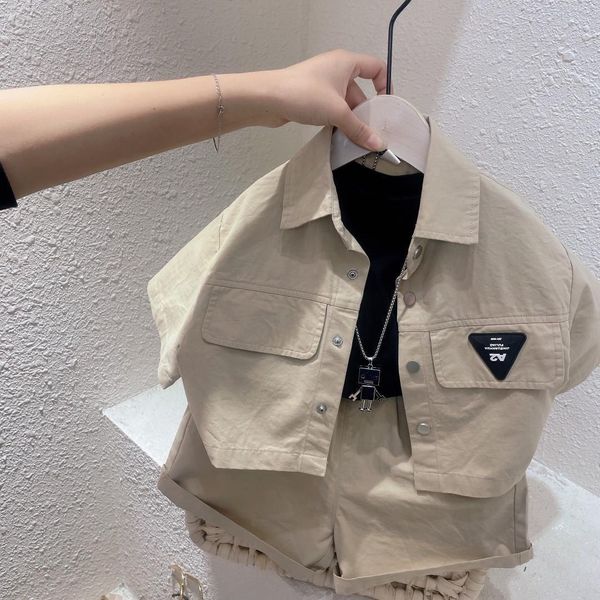 setssuits toddler boy summer short sleeve tshirt and pants set 2 pcs cargo clothes kids outfits 210t 230510
setssuits toddler boy summer short sleeve tshirt and pants set 2 pcs cargo clothes kids outfits 210t 230510