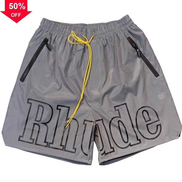 en's t-shirts rhude mens shorts summer high street alphabet print drawstring 3m reflective hip-hop casual pants beach five-point trendy, White;black
en's t-shirts rhude mens shorts summer high street alphabet print drawstring 3m reflective hip-hop casual pants beach five-point trendy, White;black