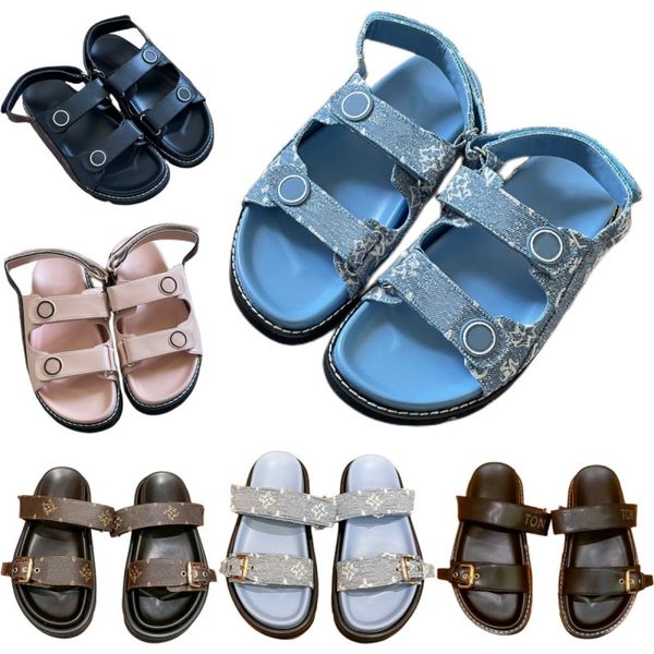 famous women's sandals genuine leather designer shoes denim letter platform shoes luxury summer beach shoes hoop&loop buckle casual sho, Black
famous women's sandals genuine leather designer shoes denim letter platform shoes luxury summer beach shoes hoop&loop buckle casual sho, Black